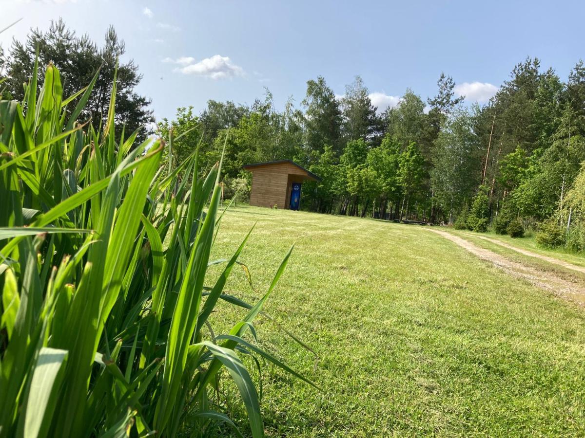 Lesne Zacisze-Pole Namiotowe Hotel Pisklaki Bagian luar foto